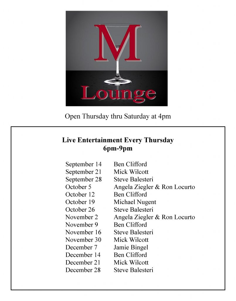 M Lounge Mangia